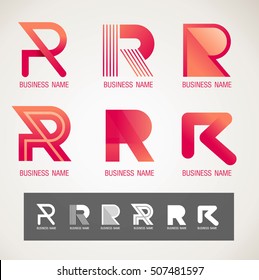 Logo and Symbol design R concept