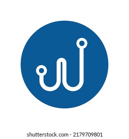 Diseño de logotipo y símbolo "W"