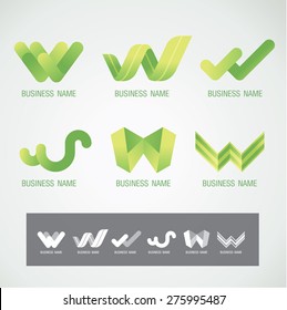 Logo and Symbol design W concept