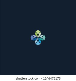 Logo Symbol Flower Stock Vector (Royalty Free) 1146475178 | Shutterstock