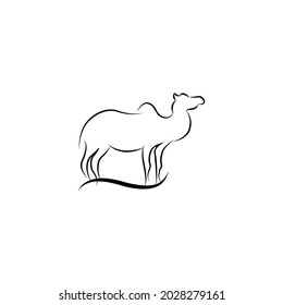 Logo with a symbol of “CAMEL" formed a good symbol.EPS 10