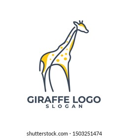 Logo with a symbol of “GIRAFFE" formed a good symbol