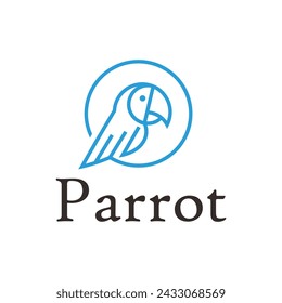 Logo with a symbol of “PARROT" formed a good symbol	