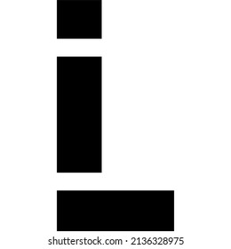 logo symbol icon letter I and L 