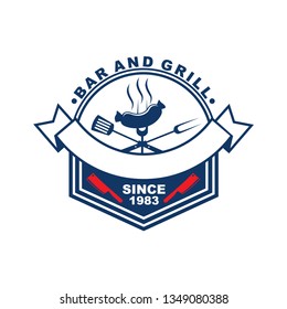 Logo, symbol, icon, signage template design for a steak restaurant 