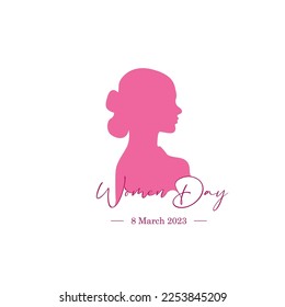 logo or symbol March 8 international women's day