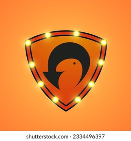 Logo oder Symbol für geschützte Vögel