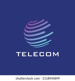 Logo and symbol for TELECOM