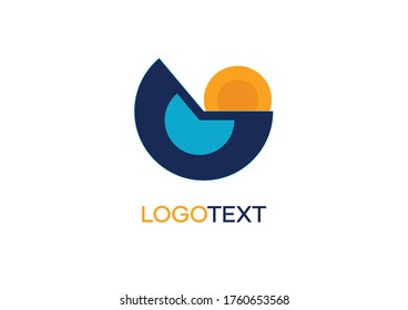 Logo symbol vector abstract design, logo design free vector eps 10