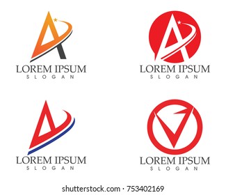 A logo and symbols