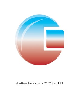 logo symbols 3 dimension circle K
