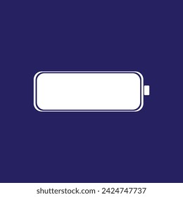 Logo-Symbole Vektor-Energiequelle blau Hintergrund