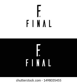 Logo symple with symbol F
