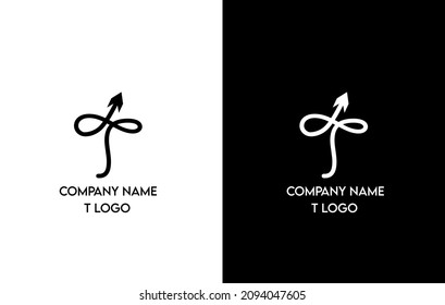 Logo T-Brief, einfaches T-Logo