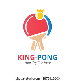 logo table tennis ping pong vector illustration