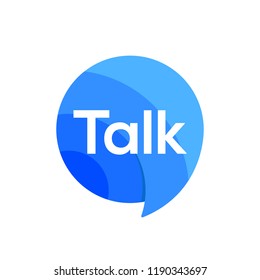 Logo Talk Speak Speech Chat Bubble Logo Vector