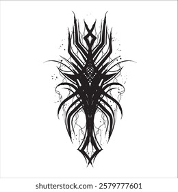 Logo tattos tribal etnic design