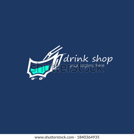 
Logo for a tavern with an elegant style