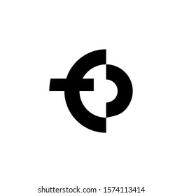 logo TC simple vector modern creative