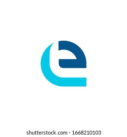 logo TE design vector modern graphic