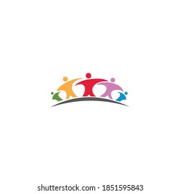 logo team icon vector templet