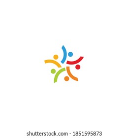 logo team icon vector templet
