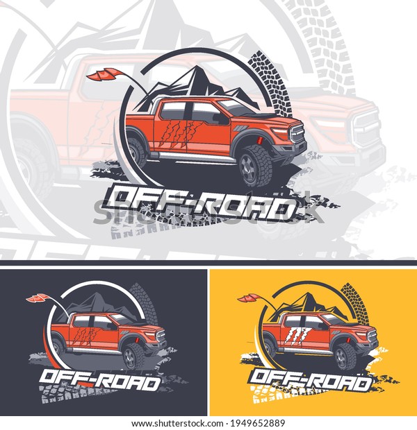 Logo Team Offroad Drivers Three Versions Stock Vector (Royalty Free ...