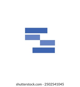 Logo tech data blue with blank background