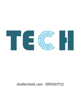 Tecnología de logotipos, tecnología en forma abreviada, logotipo moderno