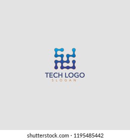 american semiconductor company logo blue circles