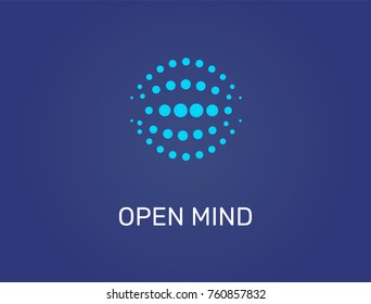 Logotipo: tecnología, biotecnología, icono tecnológico y símbolo