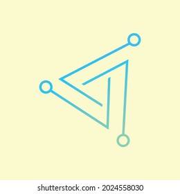 Logo- technology, biotechnology, tech icons and symbols fit for Advanced analysis data base Logo symbol. Development of artificial intelligence sign. Abstract innovative high tech logo template. 