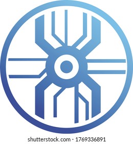 logo for a technology company.