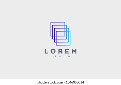 logo for technology. data, connection, network, marketing and energy brand icon template.