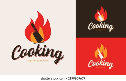 logo template for barbecue restaurant