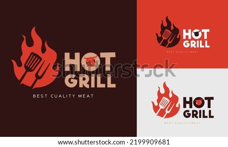 logo template for barbecue restaurant