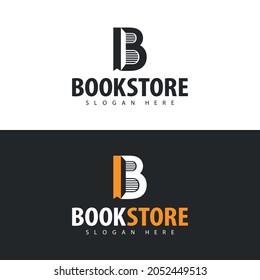 Logo Template Book Store Logo Design Stock Vector (Royalty Free ...