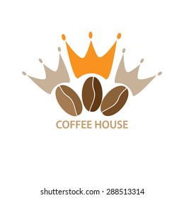 Logo template for a cafe,shop,coffee company.