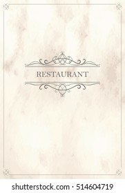 Logo template calligraphic elegant ornament lines. Business sign, monogram identity for Restaurant, Boutique, Cafe, Hotel, Heraldic, Jewelry, Fashion and other vector illustration.Classic style.