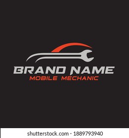 logo template for cars service, cars repair, vector art.