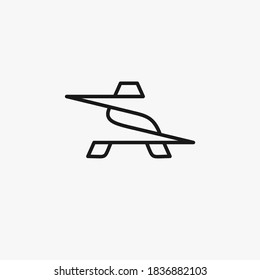 logo template for company and business. Fast A logo