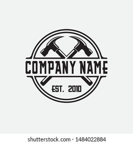 Logo Template For Contracting And Home Improvement Companies