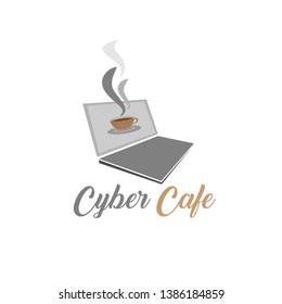 Logo Template Design for Cyber Cafe