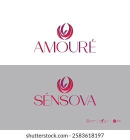 Logo template design ideas vector