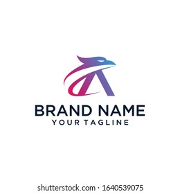 A LOGO TEMPLATE DESIGNS VECTOR