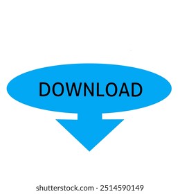 Logo template download with blue border