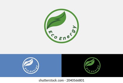 Logo-Vorlage, Ökoenergiekarte