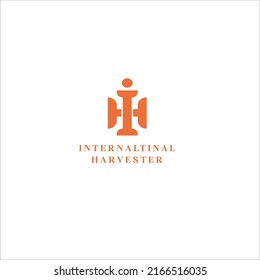 Logo-Vorlage elegante, symmetrische, flache Texte, Vektorgrafik