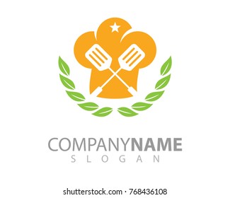 Logo template for Food, cooking, restaurant, chef