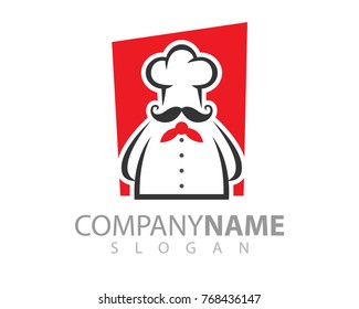 Logo template for Food, cooking, restaurant, chef